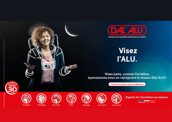 Entreprendre en franchise Dal’Alu : Christine Dufour
